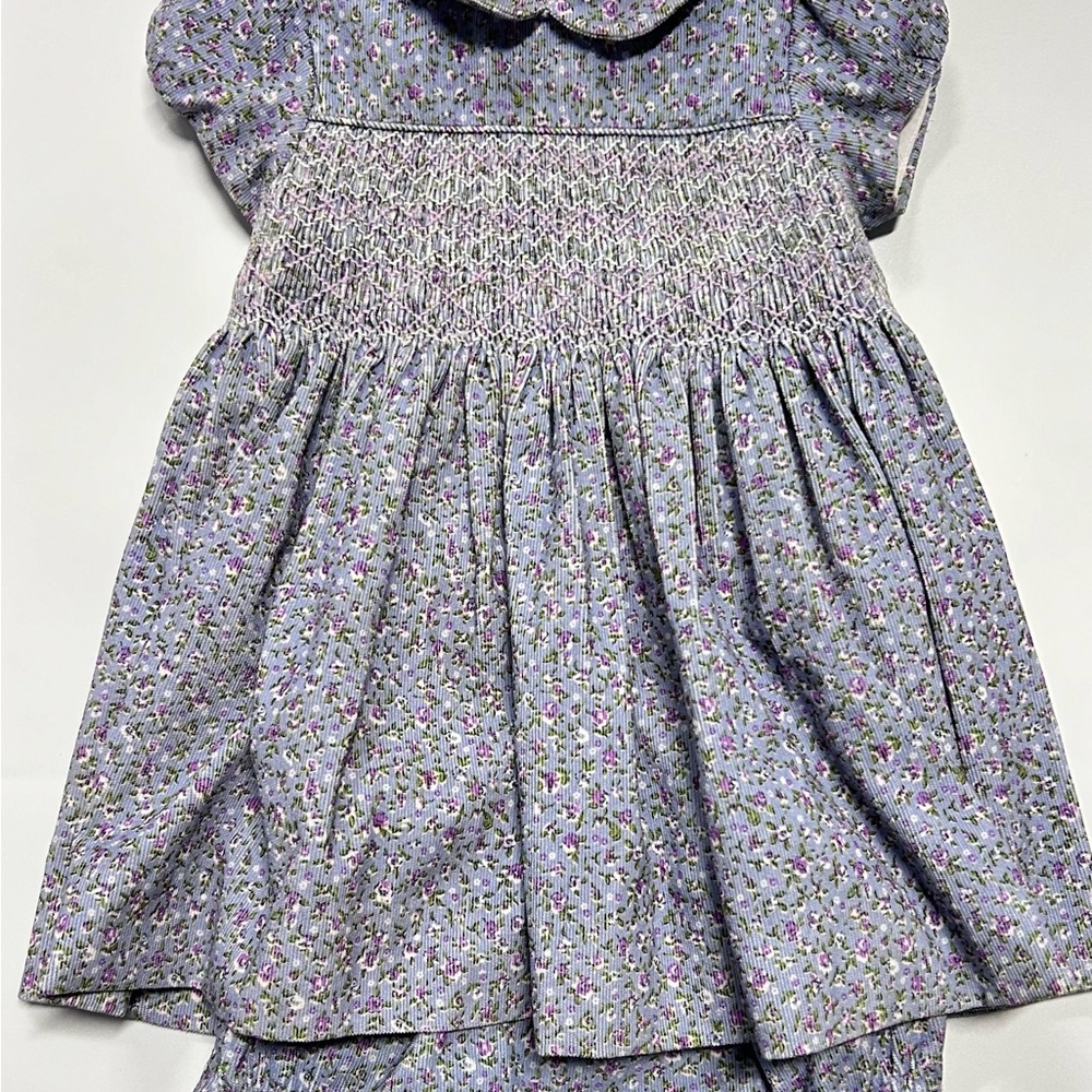Floral Smocked Dress by Question Everything (12 months)